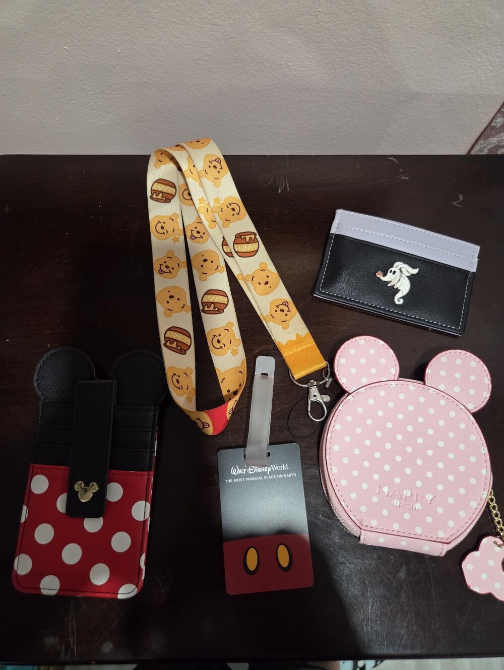 3 Disney Card/coin Holder